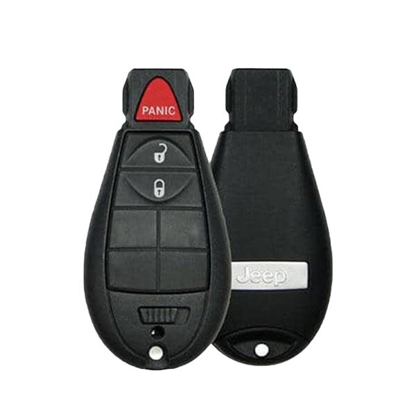 Oem NEW: Jeep Grand Cherokee (2011-2013) 3-Button Keyless Go Fobik / PN: 56046733AE / IYZ-C01C (OE RSK-JP-6733 - main
